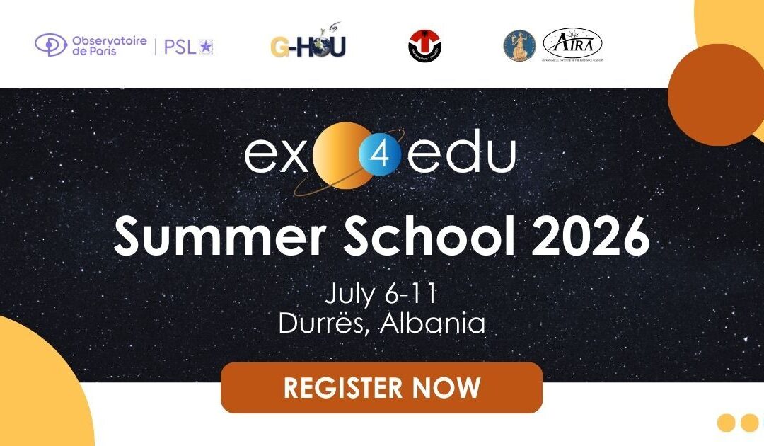 Exo4Edu Summer School 2026