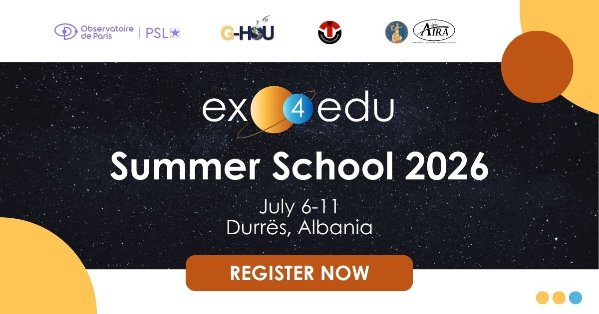 Exo4edu Summer School 2026