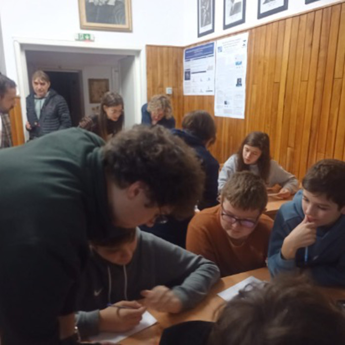 Students working in groups 2